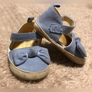 Baby Girl Light Blue Summer Shoes